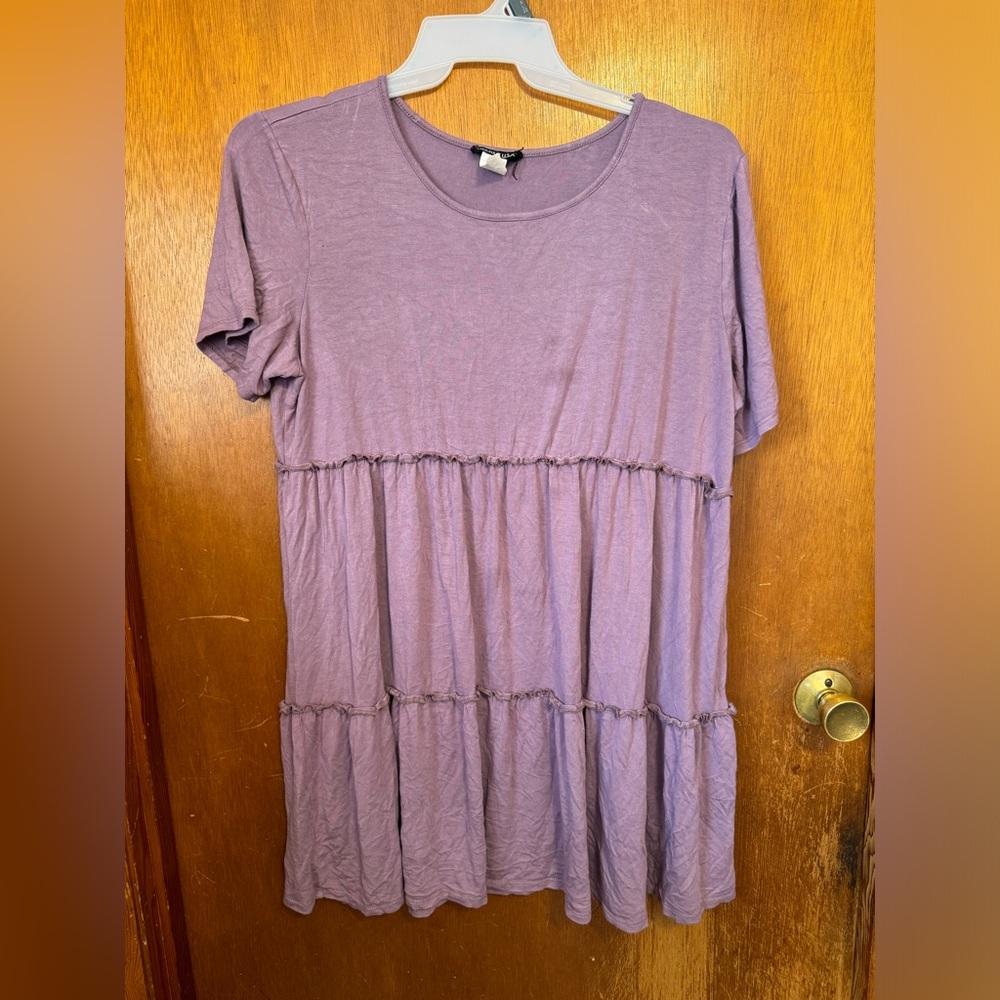 Heimish USA 2X babydoll top